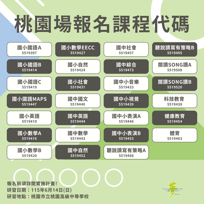 【教務處】115年度教師專業成長研習－夢的N次方實踐家論壇（北區桃園場）圖片